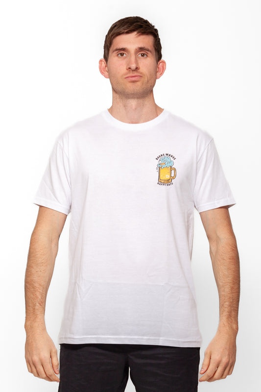 Beers Waves Happy Days T-Shirt